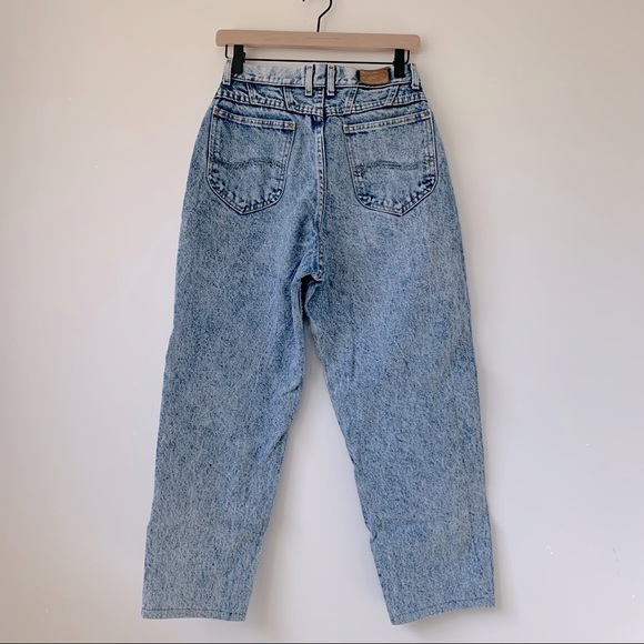 Vintage 80’s Lee acid wash capris 28” - Picture 2 of 8